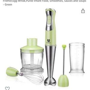 *NEW* UTALENT 5-in-1 8-Speed Stick Blender, Green